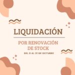 LIQUIDACIÓN DE STOCK