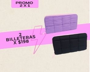 BILLETERAS 2X1