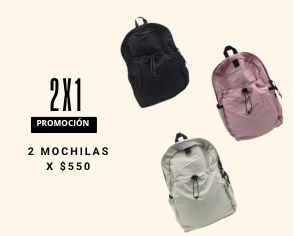 MOCHILAS 2X1
